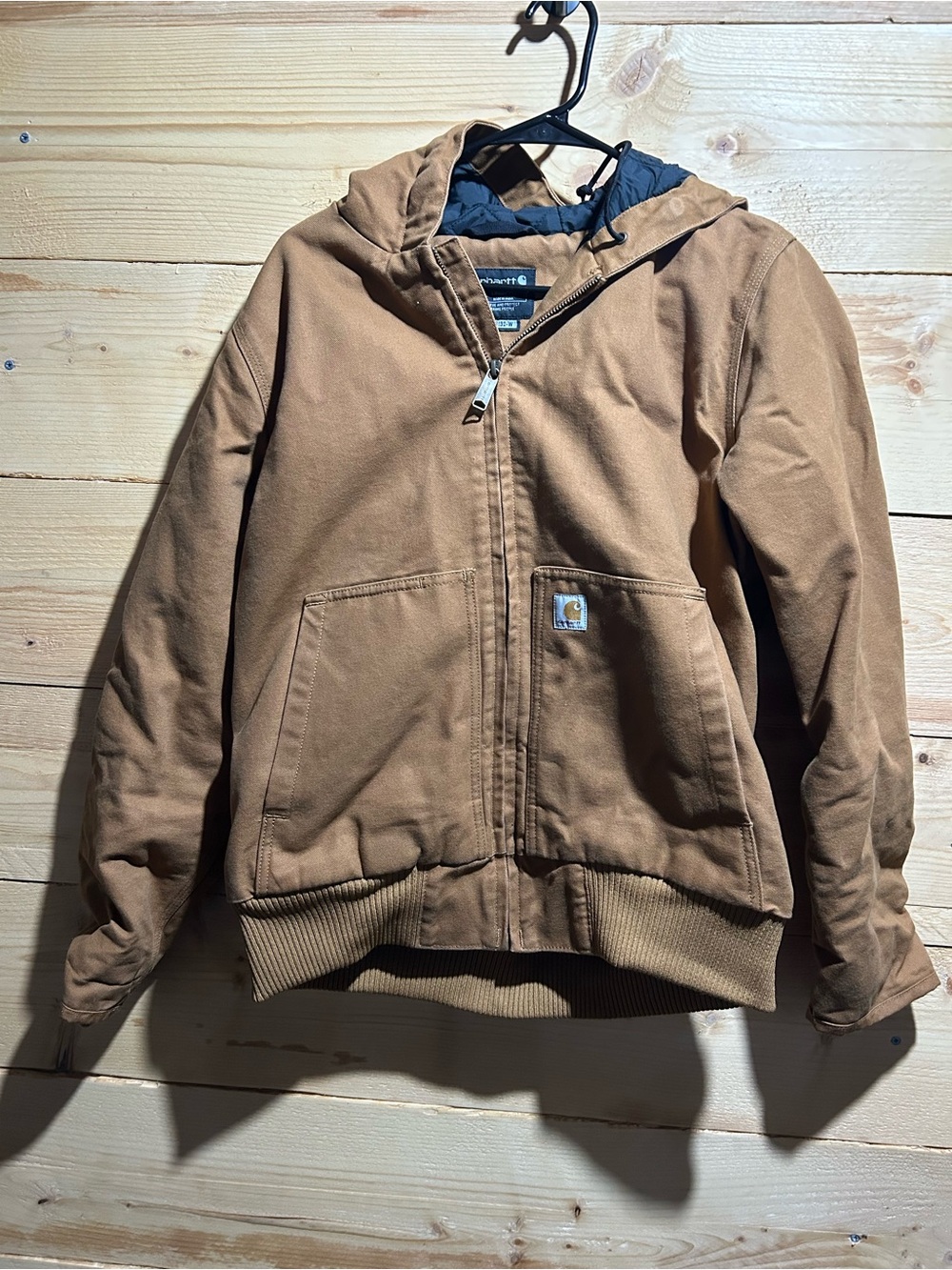 Carhartt Women’s Hooded Work Jacket - Brown/Tan